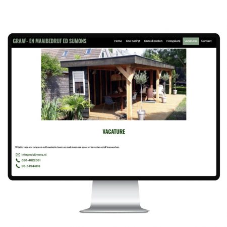 Webdesign Ed Sijmons Studio Picaflor