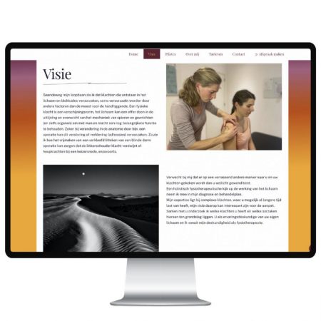 Fysiotherapie Huider Webdesign Studio Picaflor