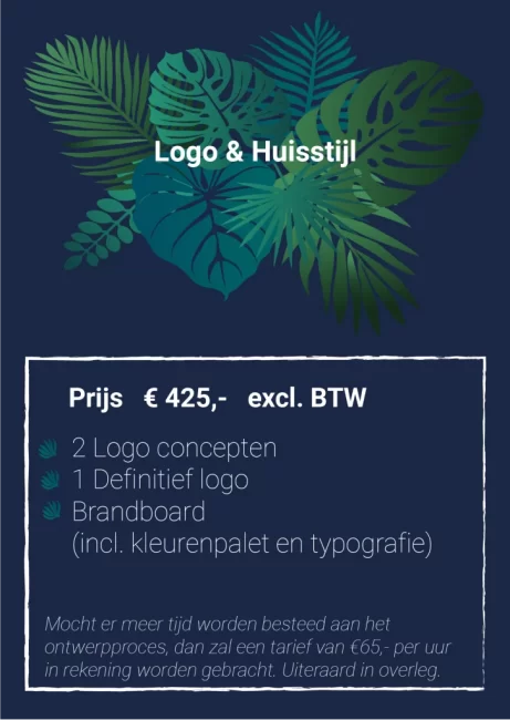 Logo + Huisstijl Studio Picaflor